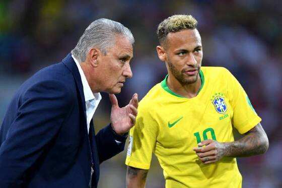 tite e neymar