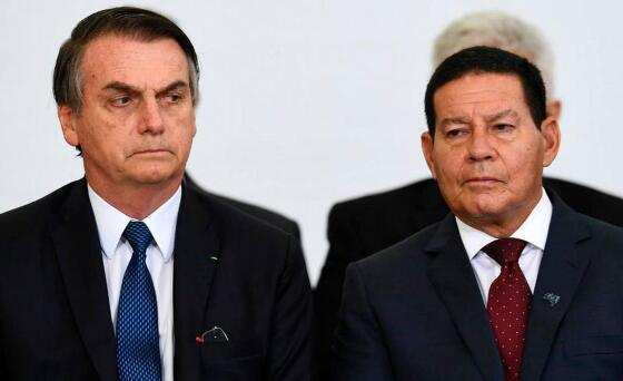 Bolsonaro e Mourão: desentendimentos