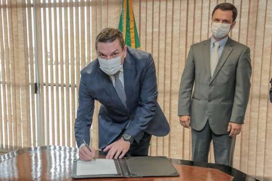 Posse de PauloMaiurino no comando da PF
