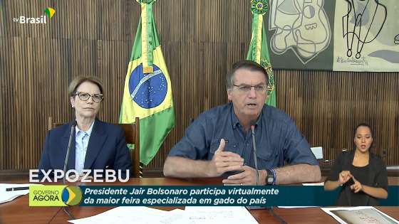 vida de gado Bolsonaro na expozebu