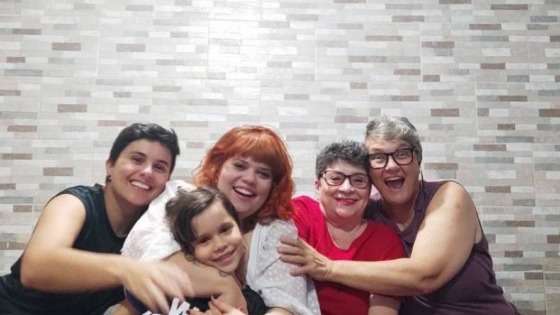 Família de Maria Rita e Fulvia