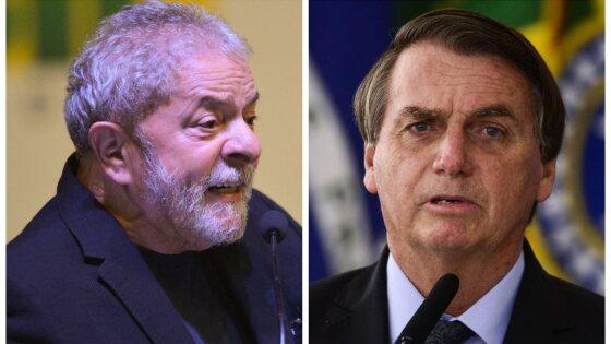 lula e bolsonaro