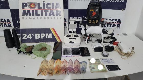 DRONE DROGAS APREENSÃO