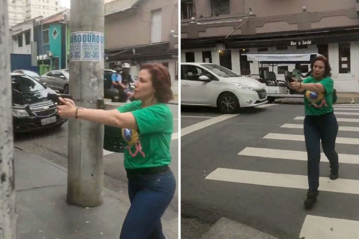 Carla Zambelli armada e perigosa