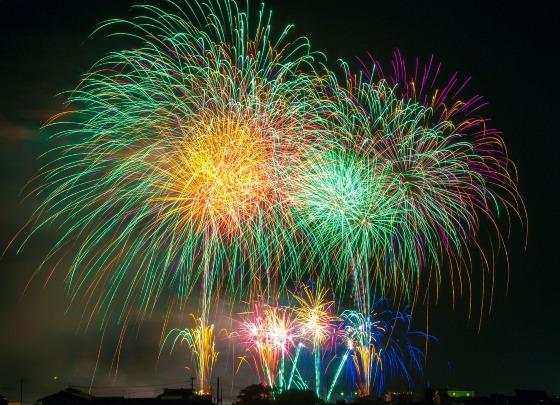 fogos de artifício