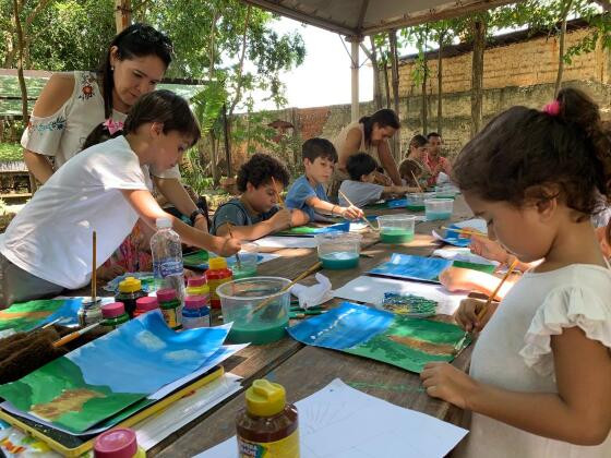 pintura aquarela