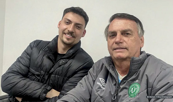Jair Renan e o pai, Jair Bolsonaro
