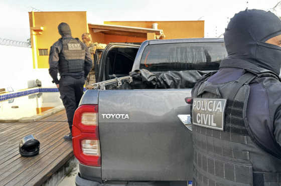Operação policial em Sinop