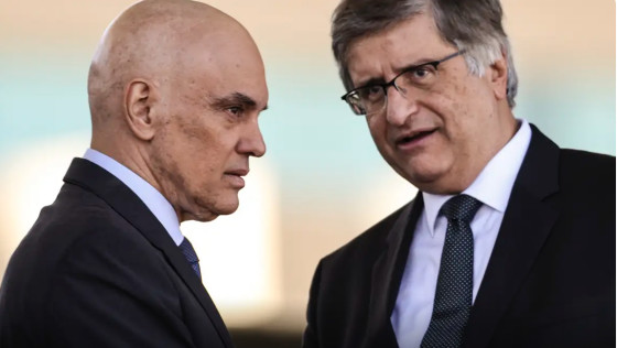 Alexandre de Moraes e Paulo Gonet