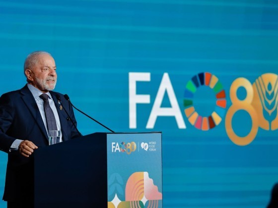 Coletiva na Sede da FAO, em Roma