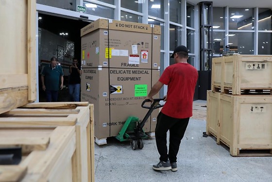 Equipamentos do Hospital Central