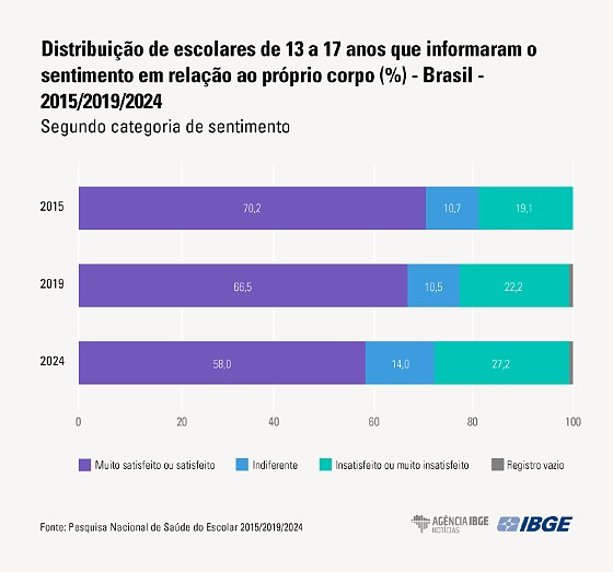 Saúde Mental Gráfico IBGE PenSE