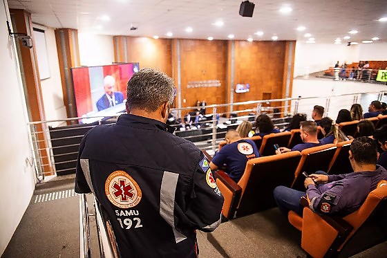 Servidors do Samu protestam na AL