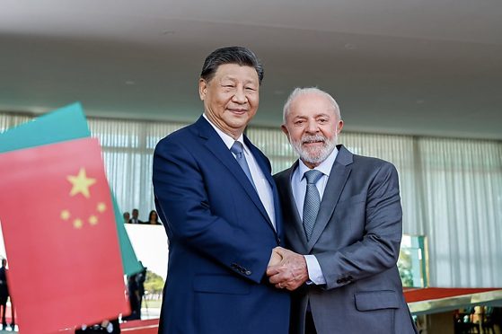 Lula e Xi Jiping