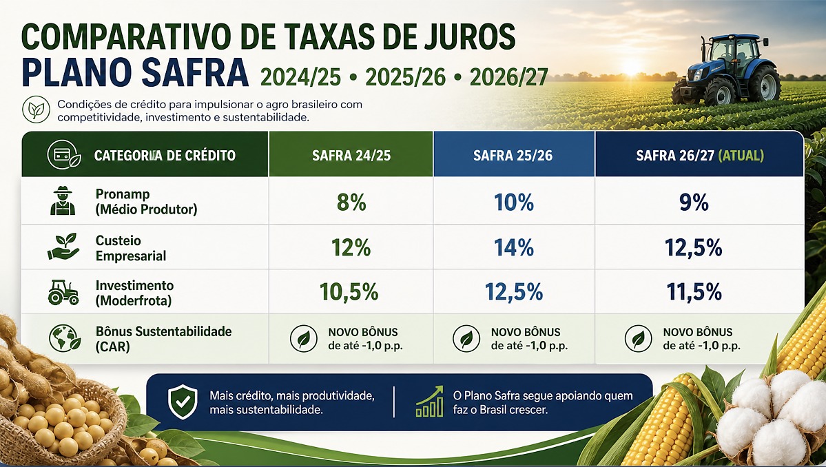 Plano Safra/ Infográfico