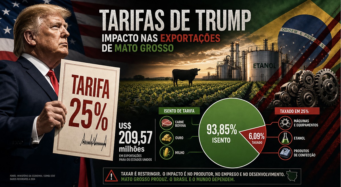 Arte Tarifaço MT