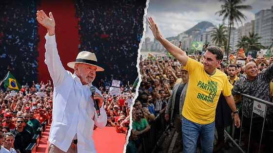 Lula e Flávio: disputa acirrada pela presidência